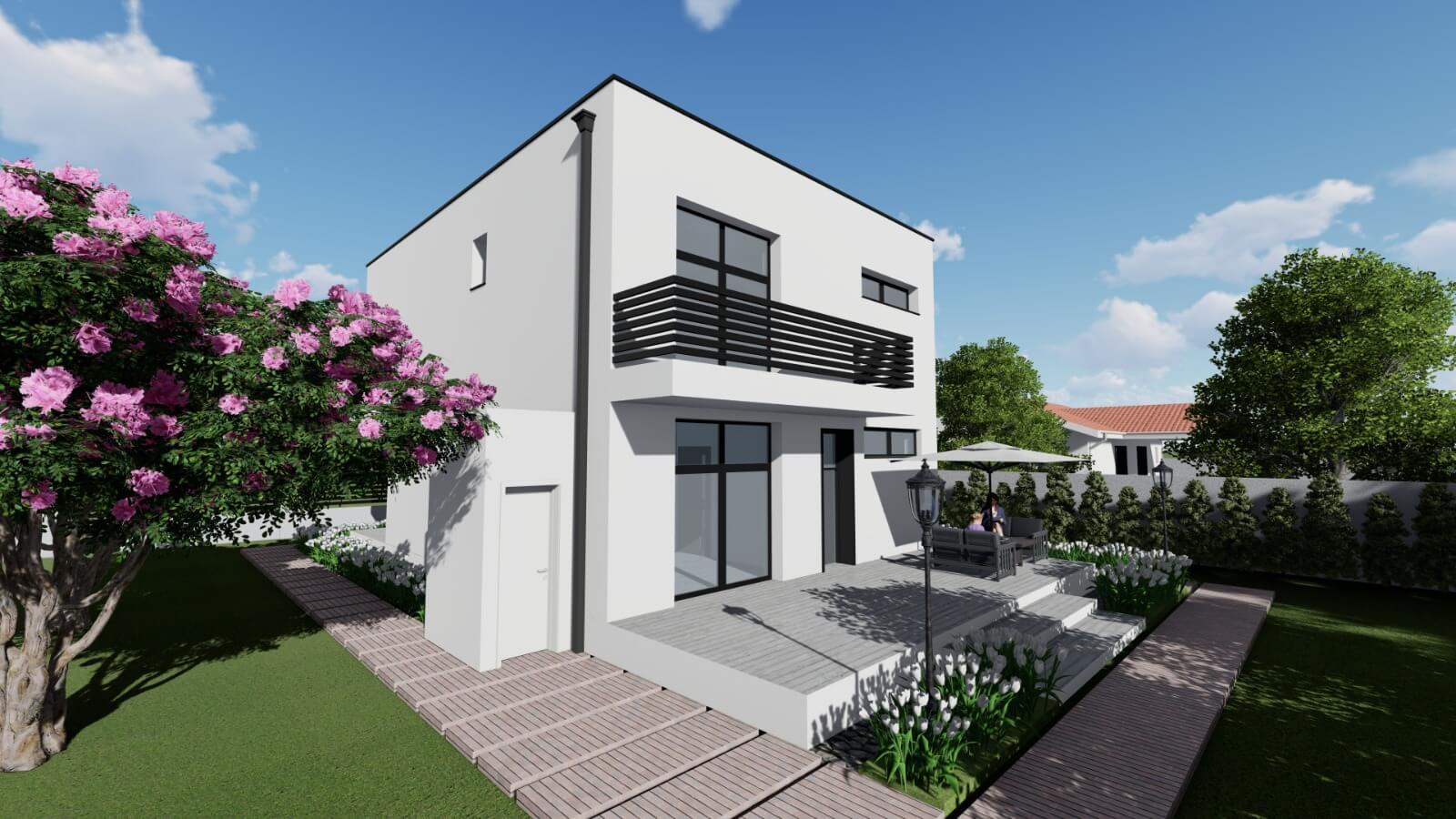 CASA MEDITERANEANA PARTER+ETAJ